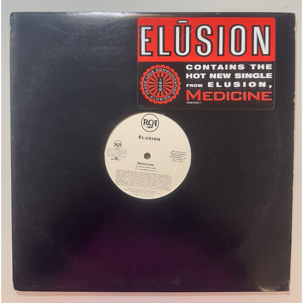 Elusion - Medicine - RCA - RDAB 65501 - 12" Vinyl 1998